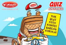 Foto Kontes Happy Bareng Biskuit Kokola Halal Pada periode ini, Kokola mengajak seluruh followernya untuk ikut berpartisipasi dalam acara "Foto Kontes Happy Bareng Biskuit Kokola Halal" di media sosial Instagram.